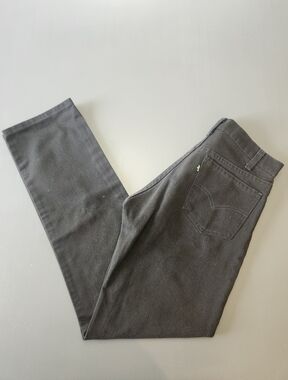 VTG 80s Levi's 505 Black Tab Jeans Men 30x32 Black Straight Leg Regular Fit USA